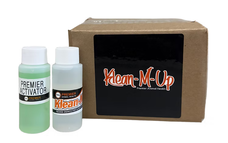 Klean-M-Up Disinfectant, Water Treatment & Disease Control